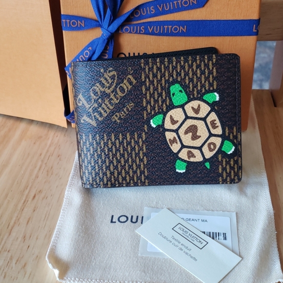 Louis Vuitton Virgil Abloh & Nigo Limited Edition Multiple Wallet LV2 Damier - Picture 13 of 13